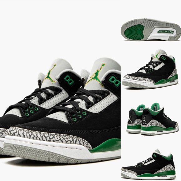Jordan 3 Retro Pine Green - Picture 1 of 1